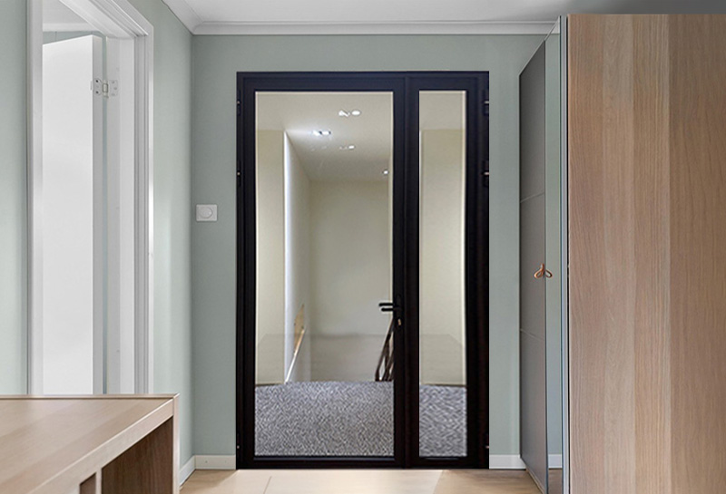 藍鯨極細框玻璃隔音門