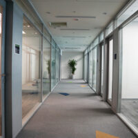 藍鯨玻璃隔音門-台北辦公室