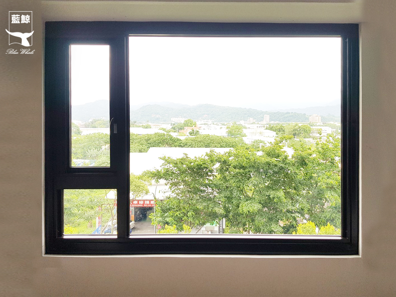 藍鯨隔音窗-鋼製景觀窗