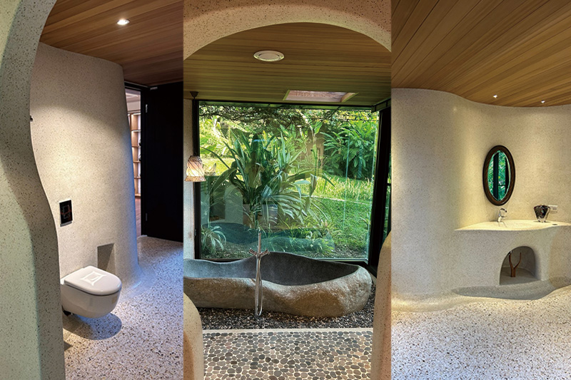 藍鯨-櫟莊園美術館 展間 弧形造型 獨具風格