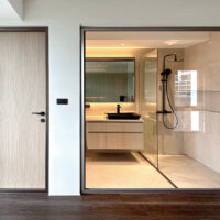 藍鯨鈦金框固定窗