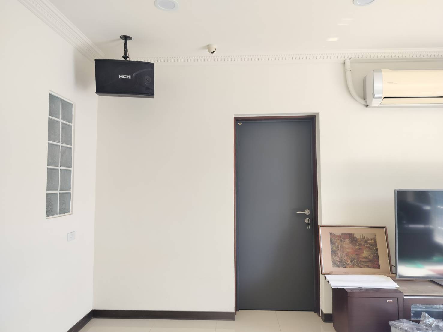 藍鯨隔音工程-宜蘭農舍-隔音天花板油漆完工