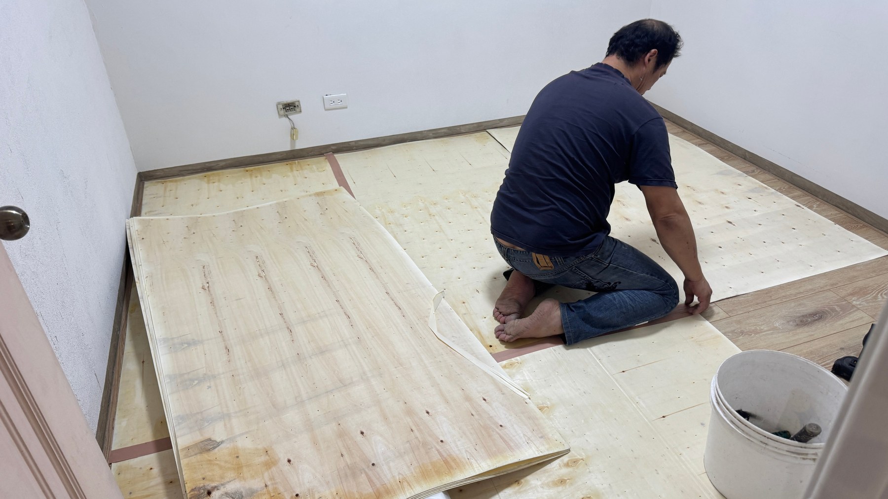 隔音工程開始前完成地面與環境保護