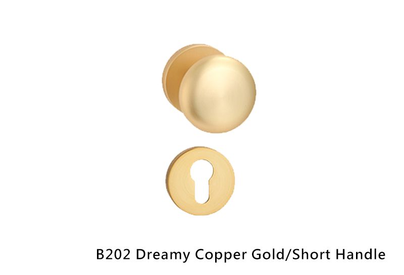 B202 Dreamy Copper Gold-Short Handle