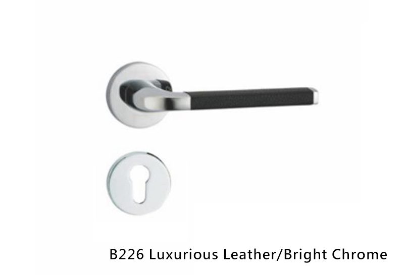 B226-Luxurious Leather-Bright Chrome