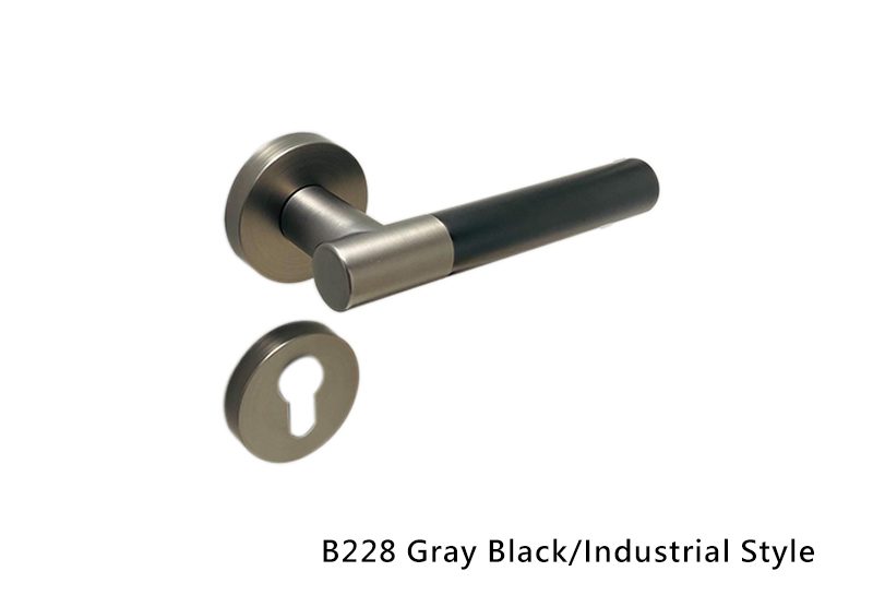 B228-Gray Black-Industrial Style